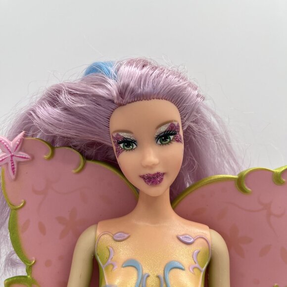 Barbie Fairytopia Mermaidia Doll w/ Color Change Wings & Hair Mattel 2006 - Picture 2 of 16
